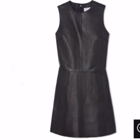 Tart | Frankie Leather Shift Dress NWT - Picture 2 of 6